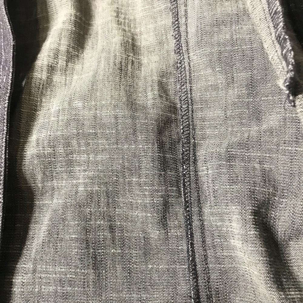 Women’s Linen Blend Button Up Jacket Lightweight Utility Blazer Top - Picture 8 of 16